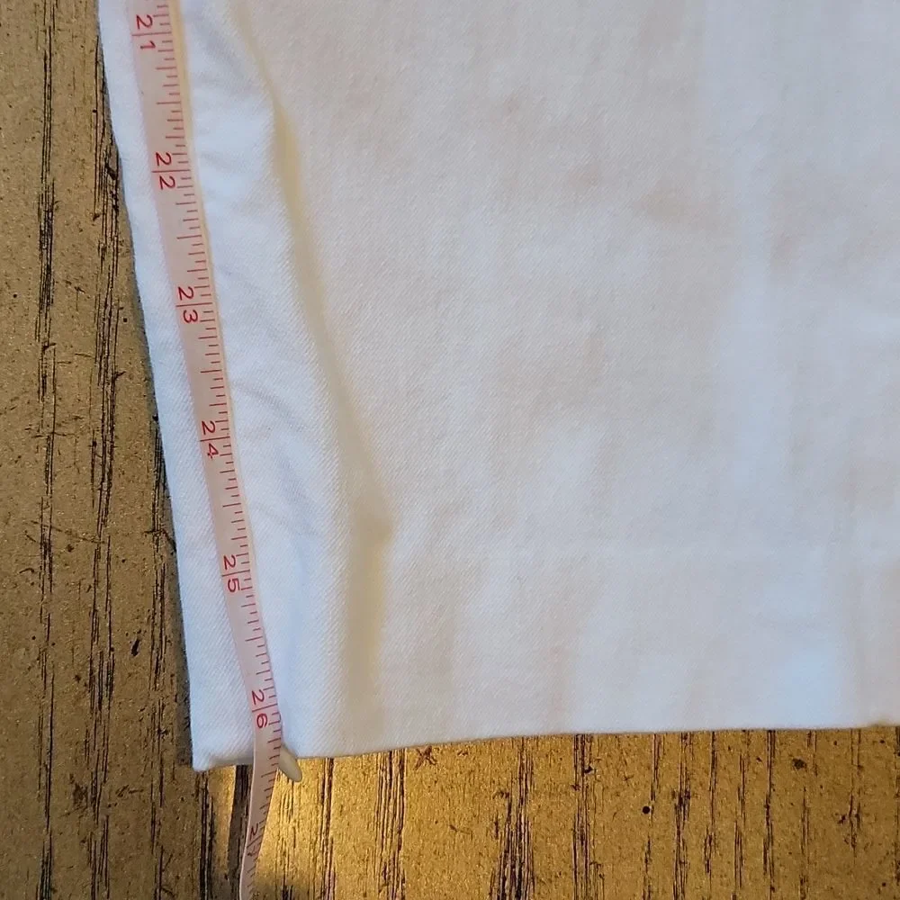 Theory white capri pants size 4 🤍 - Picture 8 of 13